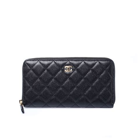 chanel luxury wallet|chanel zipper for sale.